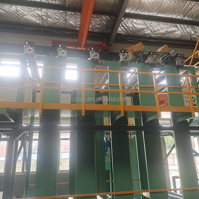 Machine de fabrication de moquettes en mousse PLC et en tissus non tissés sur mesure de 12000 W