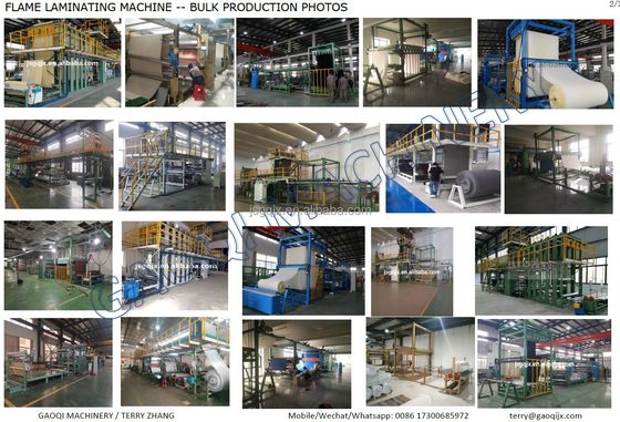 Machine de fabrication de moquettes en mousse PLC et en tissus non tissés sur mesure de 12000 W