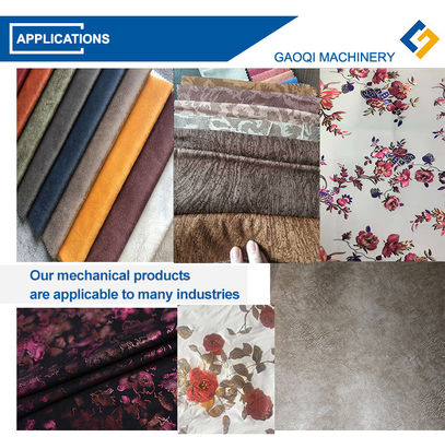 Machine automatique d'impression thermique de motifs en feuille 3D pour tissu/ cuir/ polyester 8000 kg
