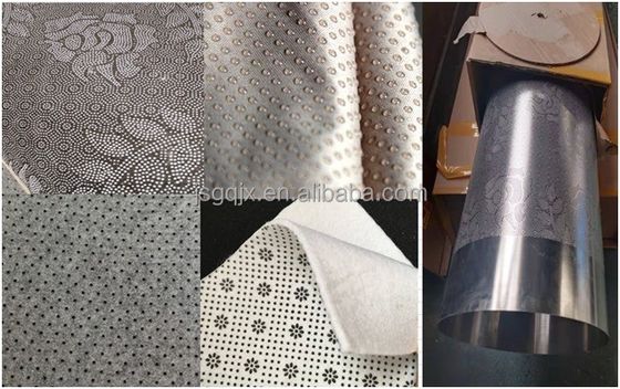 Machine automatique de revêtement de tissus non tissés pour le revêtement de tapis et l'impression de points ronds