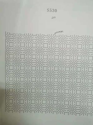 7000 tapis antidérapant en arrière couche de rosée en gouttes de couche de l'écran de moulage de points avec édring