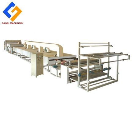 Machine de revêtement de transfert de points de colle de tissu non tissé à tension personnalisée pour l'entrelaquage