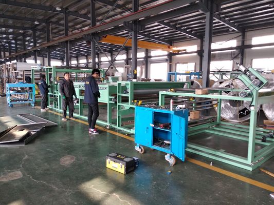 12000mm*2400mm*2000mm Machine de revêtement à points antidérapants pour tapis et avantages