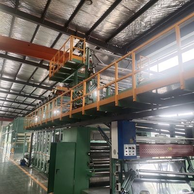 Machine de laminage à la flamme de tissu à mousse à commande PLC avancée pour la qualité automatique