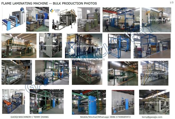 Machine de laminage à flamme personnalisable pour l'entreprise de publicité d'intérieur automobile