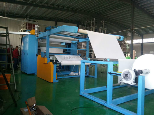 Large 3600mm rideau machine de laminage de colle à fusion à chaud avec contrôle PLC facile à utiliser