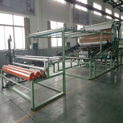 Machine de stratification de tissus non tissés avec colle à base d'eau et étirement de plaque d'aiguille