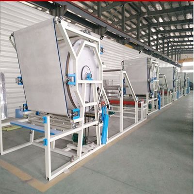 Machine de stratification de tissus non tissés avec colle à base d'eau et étirement de plaque d'aiguille
