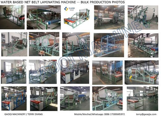 1-45m/min 2022 Machine automatique de laminage à base d'eau à base de colle pour rouleaux de tapis