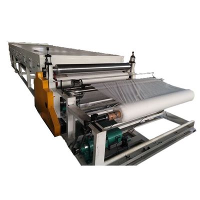 30 ensembles/mois Tissu non tissé Machine de revêtement par transfert de points de poudre à fusion à chaud pour l'interlining