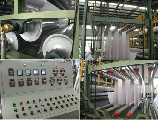 Solution de l'équipement de production de bannières flexibles en PVC pour une machine de stratification de 5000 kg