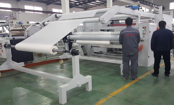 Machine de laminage de films adhésifs à fond chaud sans solvant PE/PTFE/tpu pur