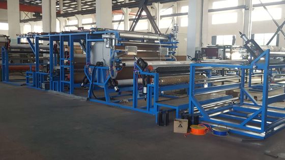 Machine de laminage à transfert de points économe en énergie pour les intérieurs automobiles