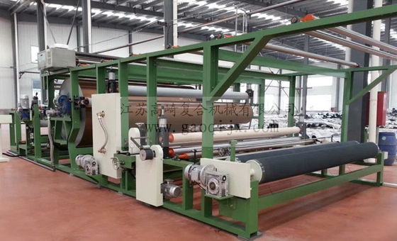 Machine de laminage à transfert de points économe en énergie pour les intérieurs automobiles