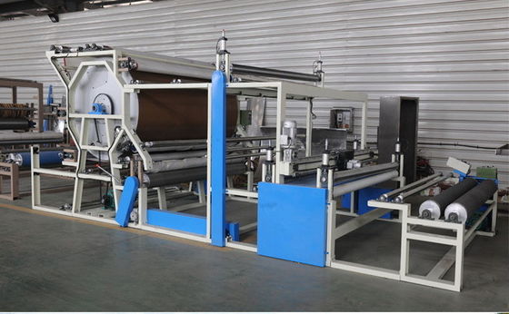Machine de laminage de tissu adhésif à base d'eau à la mousse pour la production de produits de base