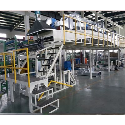 18500mm*3000mm*4550mm Machine de laminage de film BOPP PET pour vêtements avec colle à base d'eau