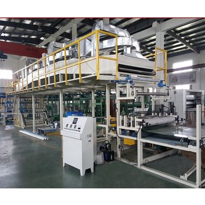 18500mm*3000mm*4550mm Machine de laminage de film BOPP PET pour vêtements avec colle à base d'eau