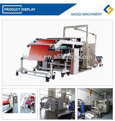 Machine de laminage de colle à fusion chaude pour couches de couches à haute vitesse et efficacité PE Film PUR