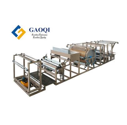 Produit entièrement automatique sous-vêtements thermiques de matériau PU machine de laminage de colle