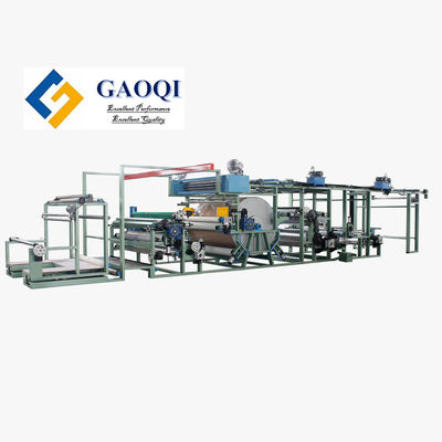 Produit entièrement automatique sous-vêtements thermiques de matériau PU machine de laminage de colle