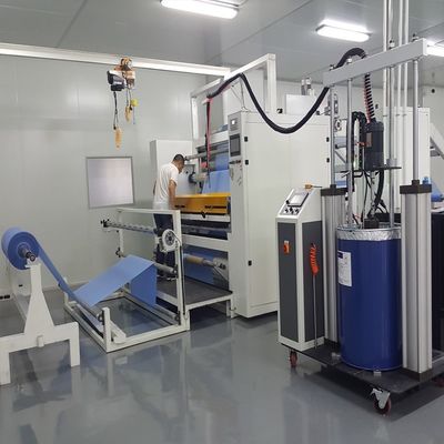 Machine de laminage de colle à fusion chaude sans solvant PUR Largeur maximale 1600 mm Pas besoin de solvant