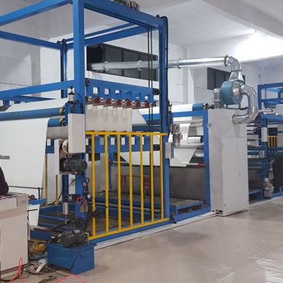 Machine de laminage à la flamme avec accumulateur 8700 Vitesse de production