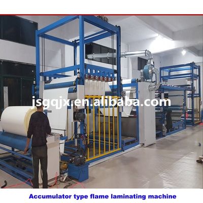 OEM machine automatique de laminage à la flamme de plante pour mousse / éponge