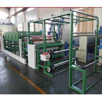 Ligne de production de papier de sable abrasif pour tissu / machine de stratification de laine