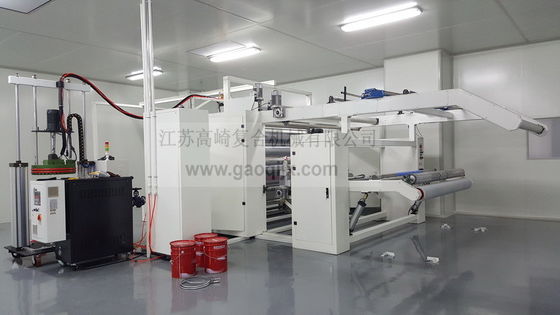 Machine de laminage de tissu PU PUL pour les couches de tissu